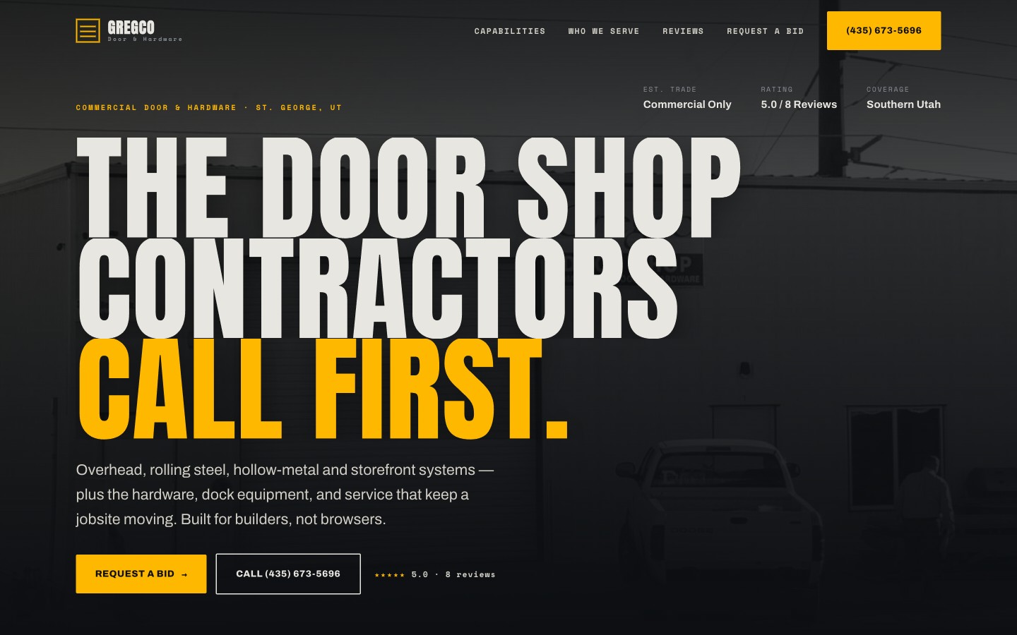 Gregco Commercial Door screenshot