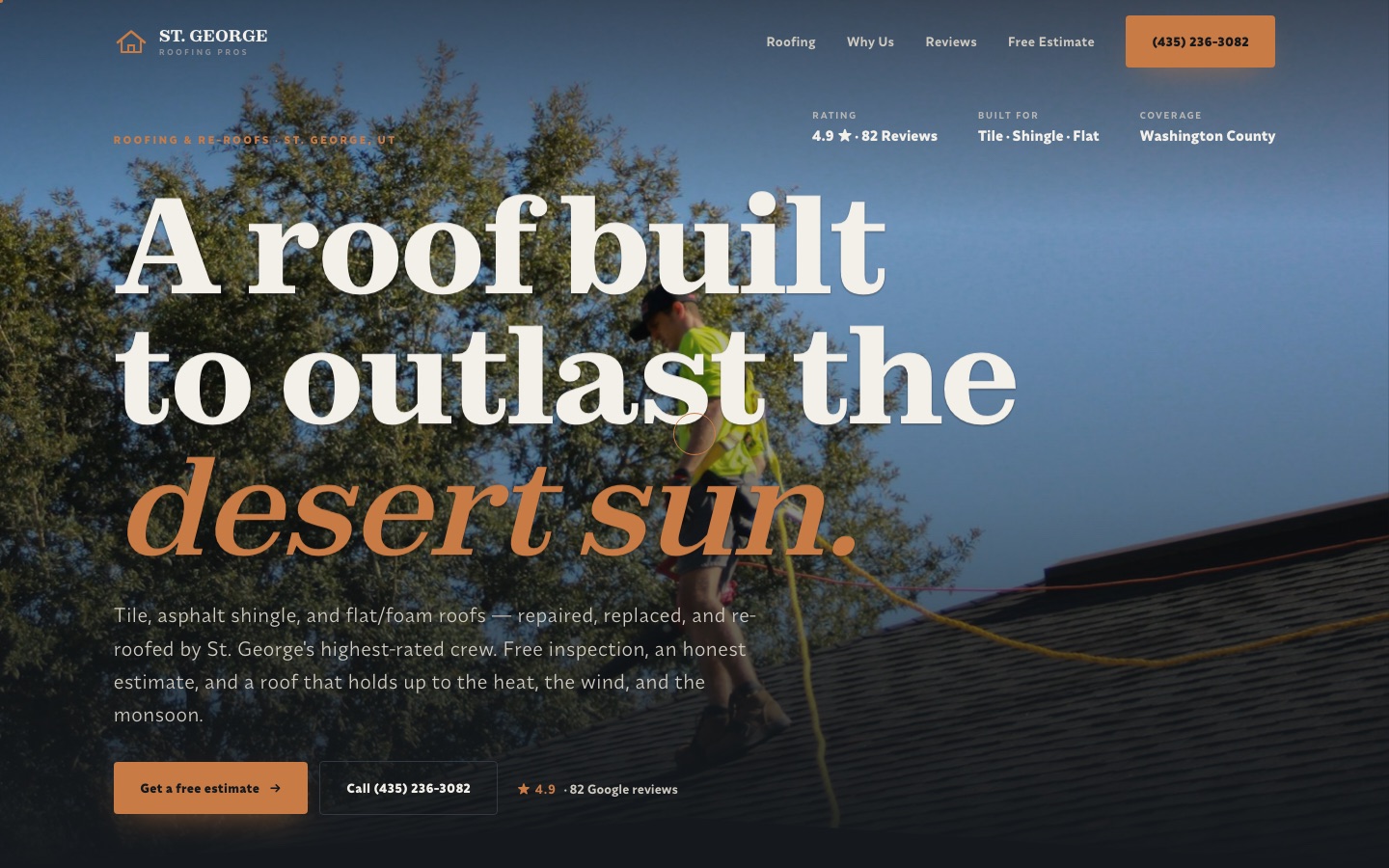 St. George Roofing Pros screenshot